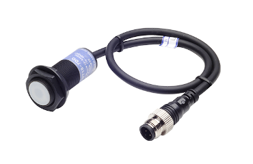 PRDAW Series Cylindrical Spatter-Resistant Inductive Proximity Sensors with Long Sensing Distance (Cable Connector Type)